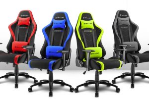 Sharkoon Skiller SGS2: комфортное игровое кресло в четырёх вариантах расцветки»